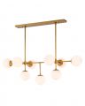 Lux chandelier brass