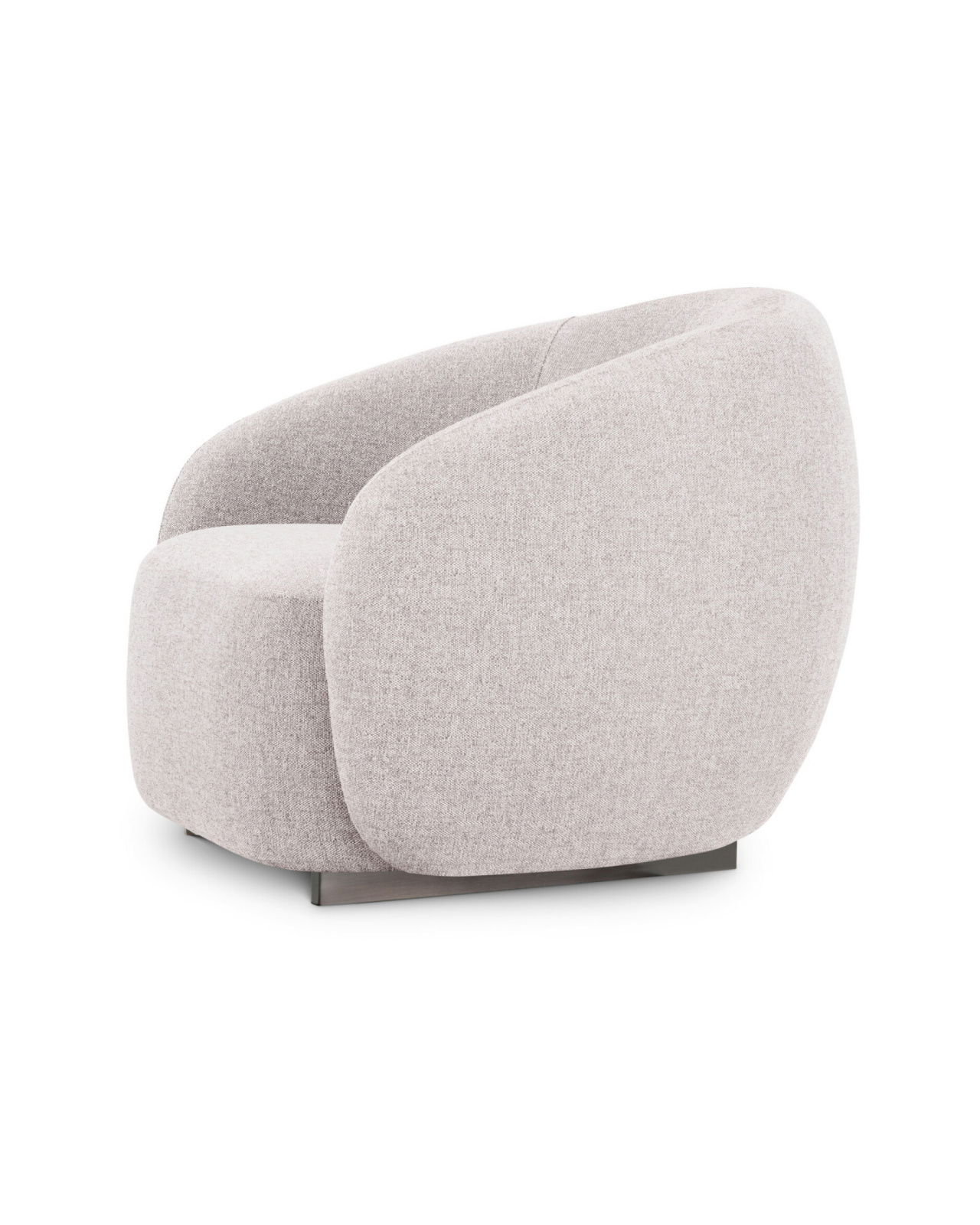 Brice fåtölj mauritius ljusgrå