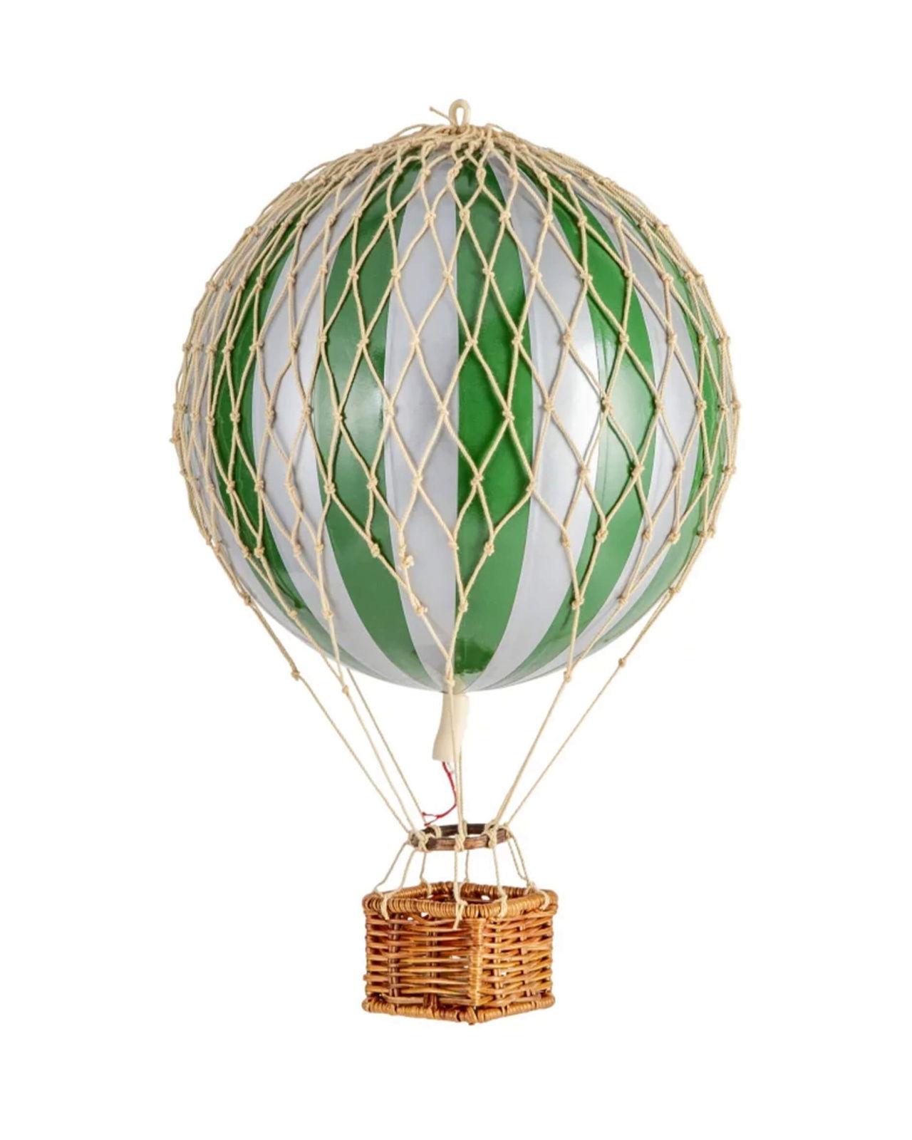 Travels Light luchtballon zilver/groen