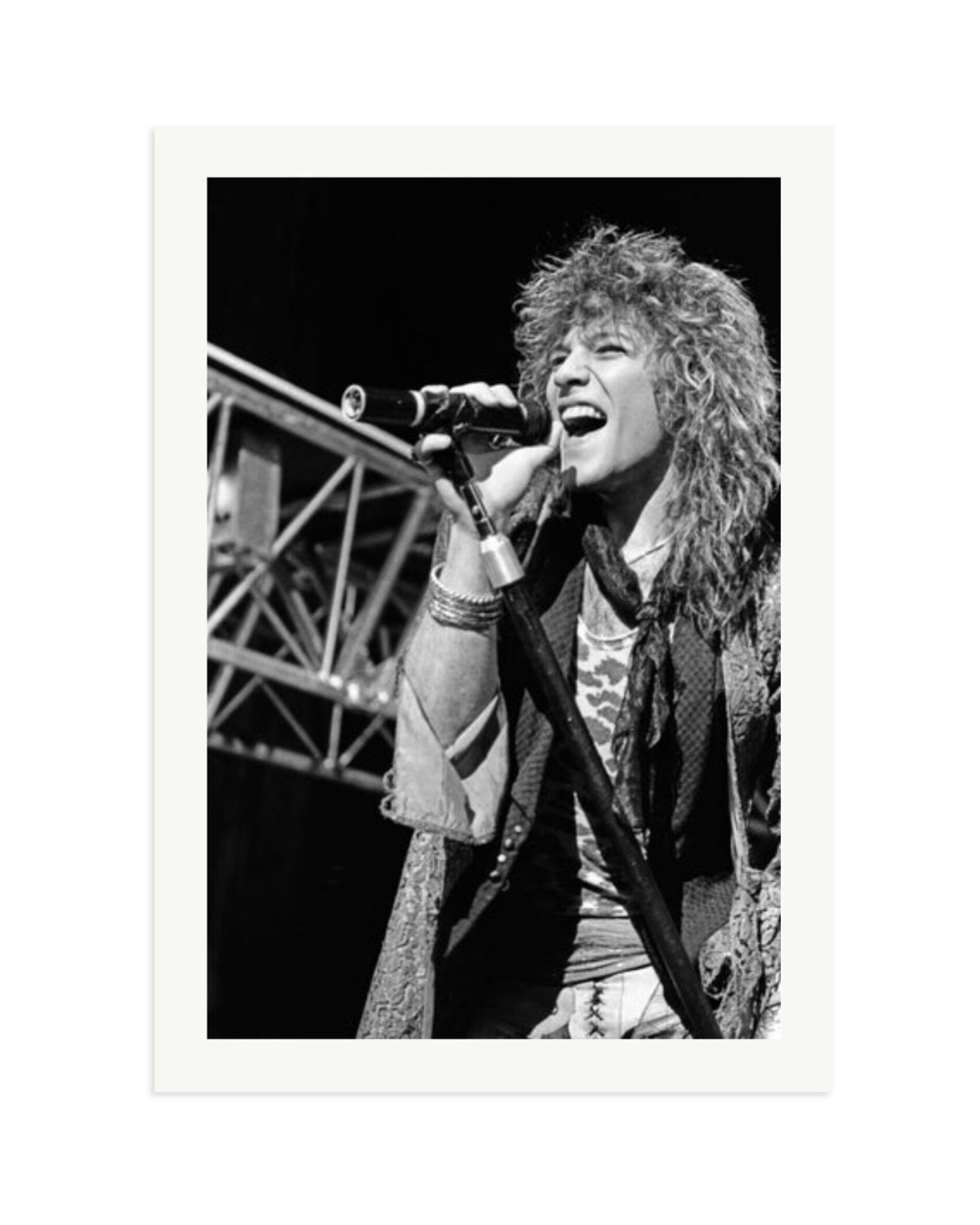 Jon Bon Jovi at the Blossom Music Center Print Only / XXL