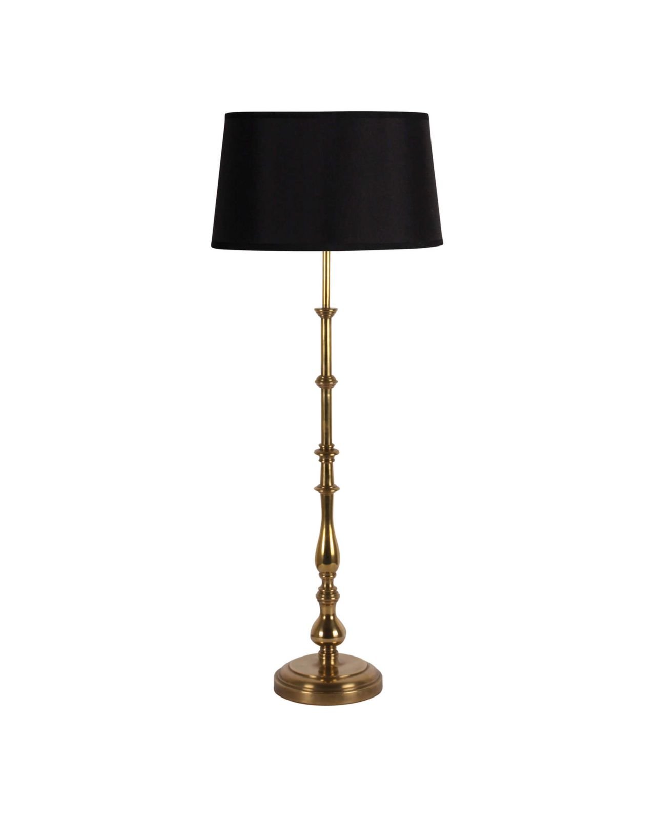 Charlotte lamp base brass