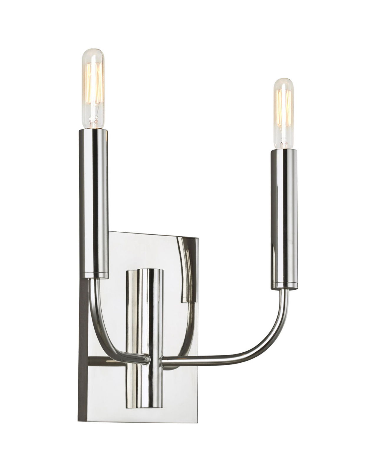 Brianna Double Sconce Nickel