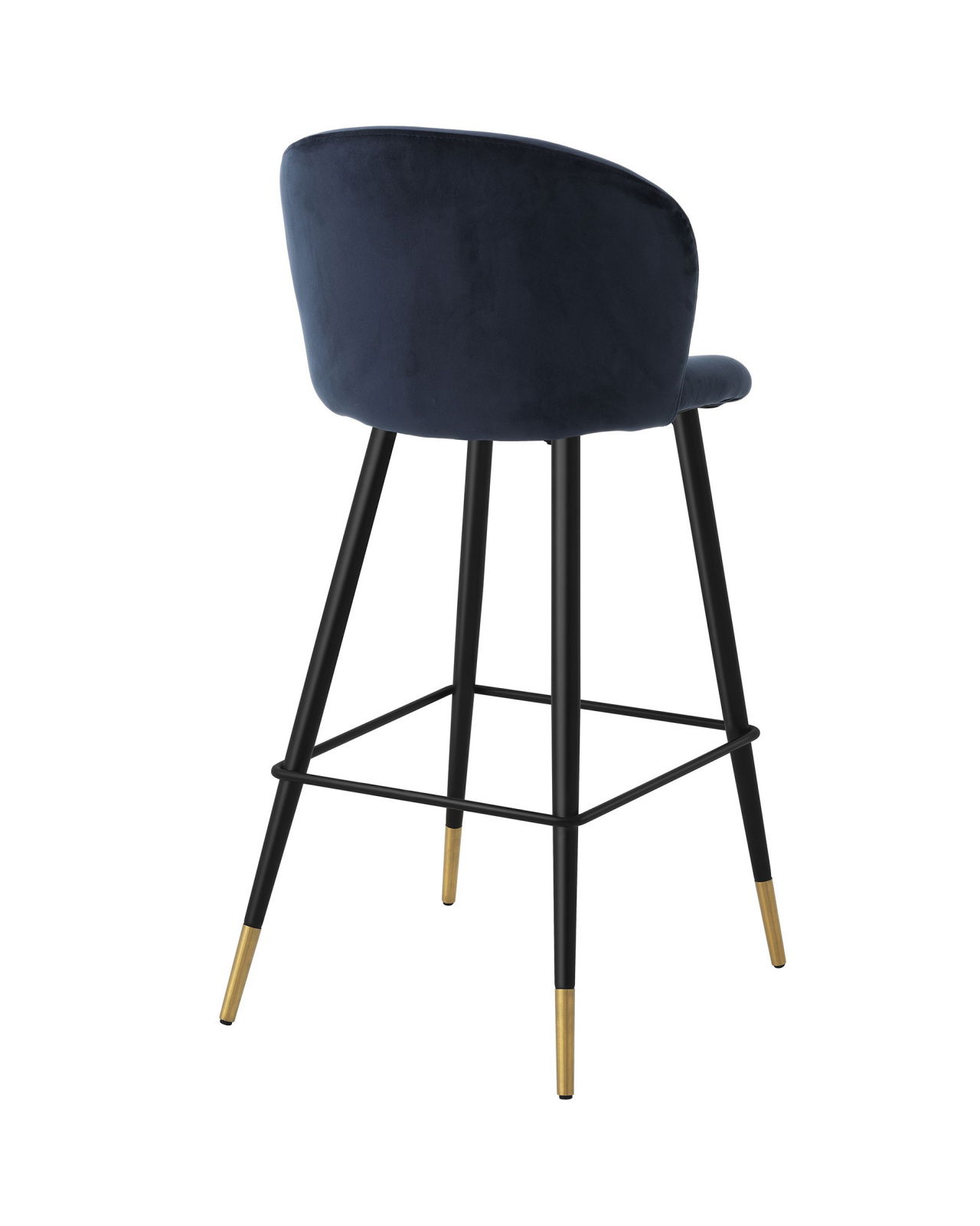 Volante barstol savona midnight blue velvet