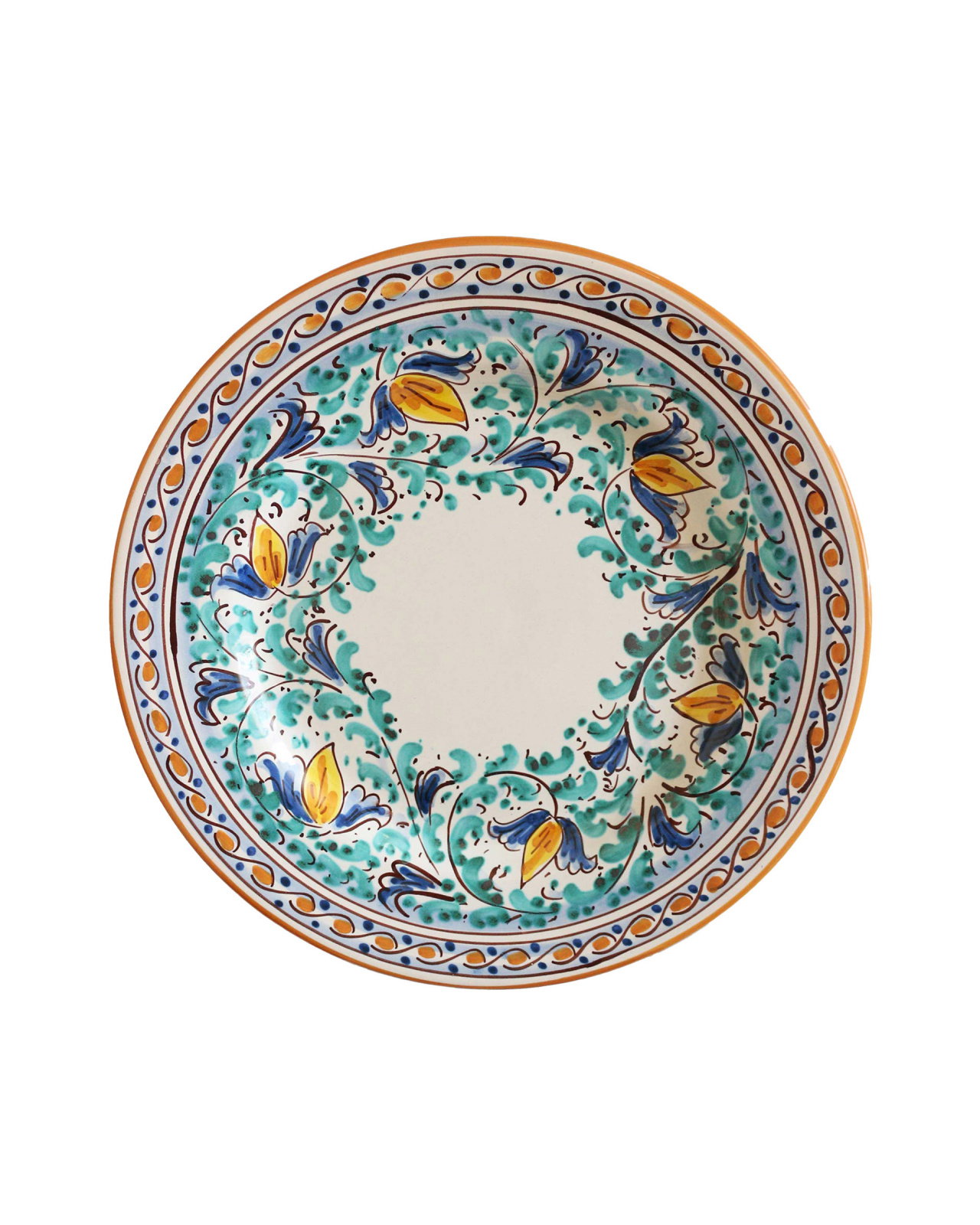 Verdura multi-coloured plate
