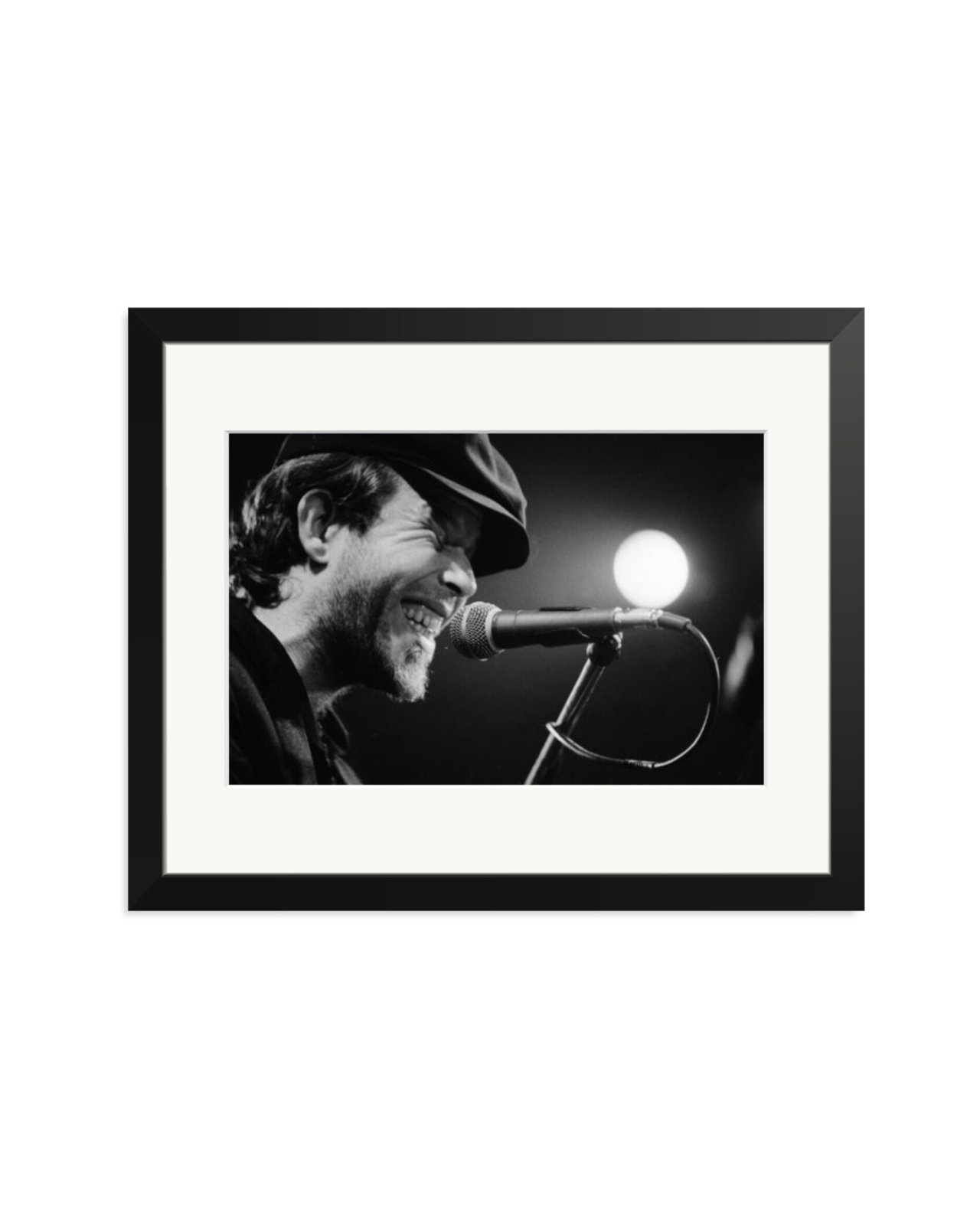 Tom Waits at the Cleveland Agora Club Black / Medium