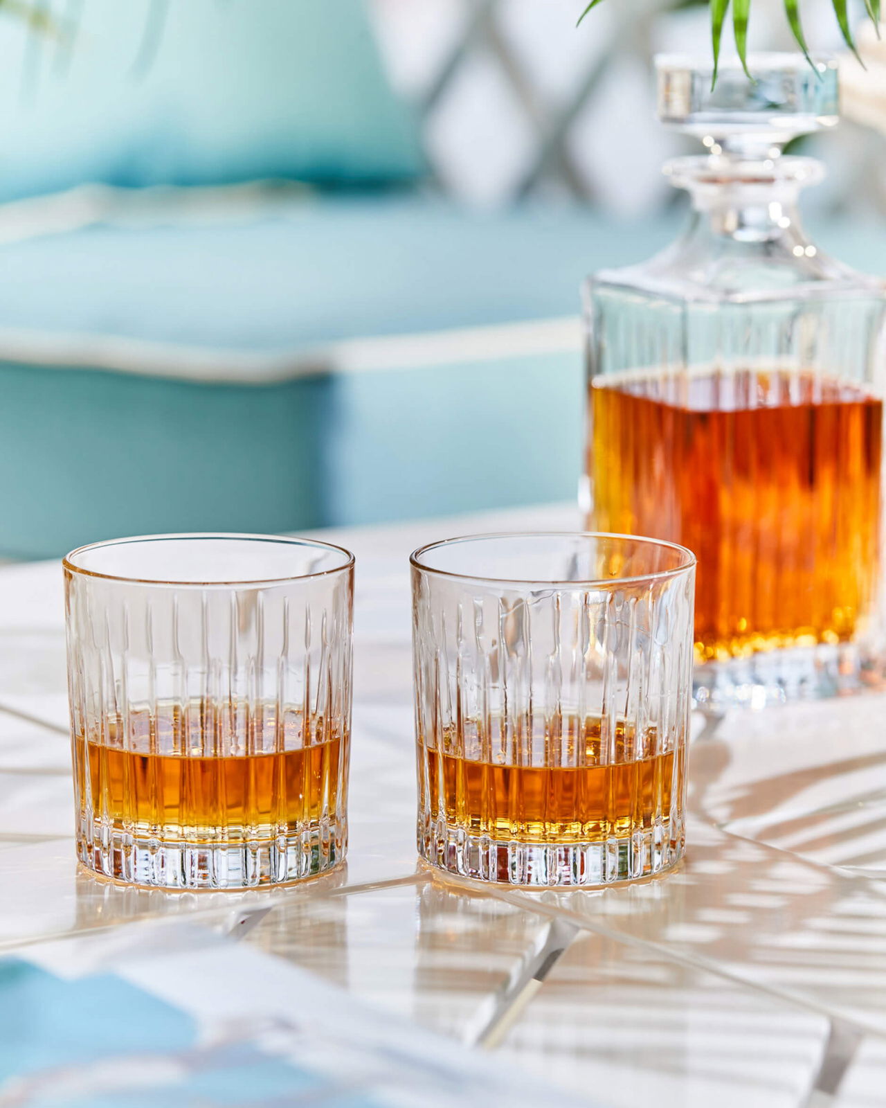 Manhattan tumblerglas kristall singel