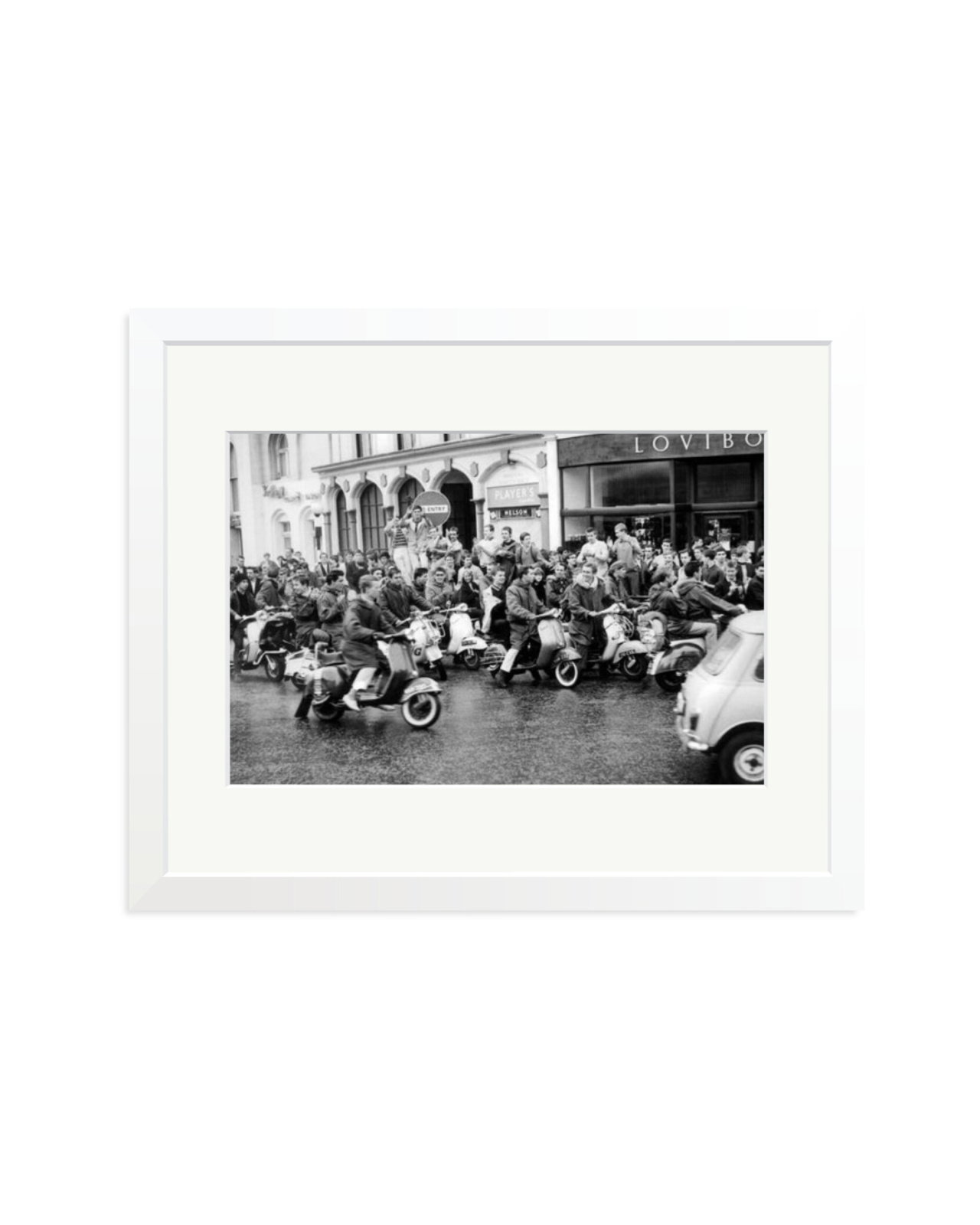 Mods and Teddy Boys White / Medium