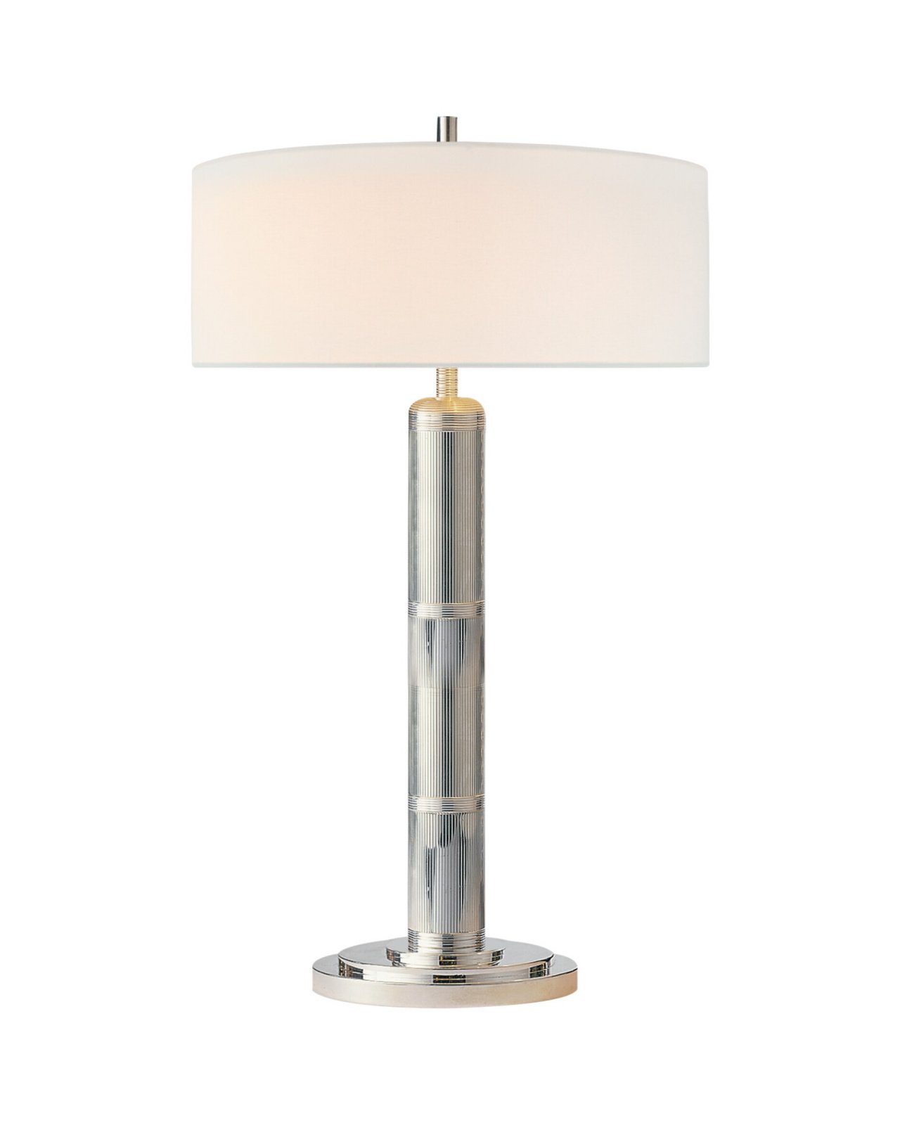 Longacre Tall Table Lamp Polished Nickel