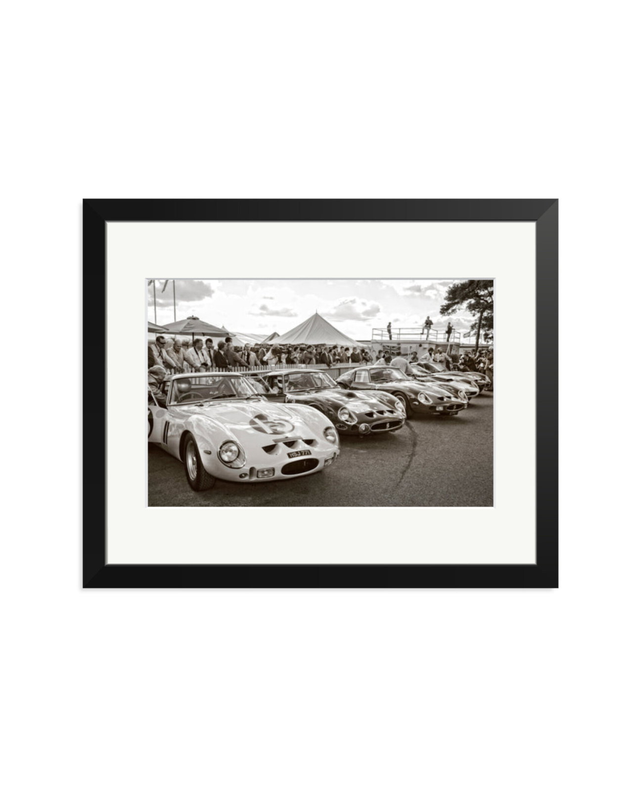 Goodwood Revival Ferarri 250 GTO's Black / Medium