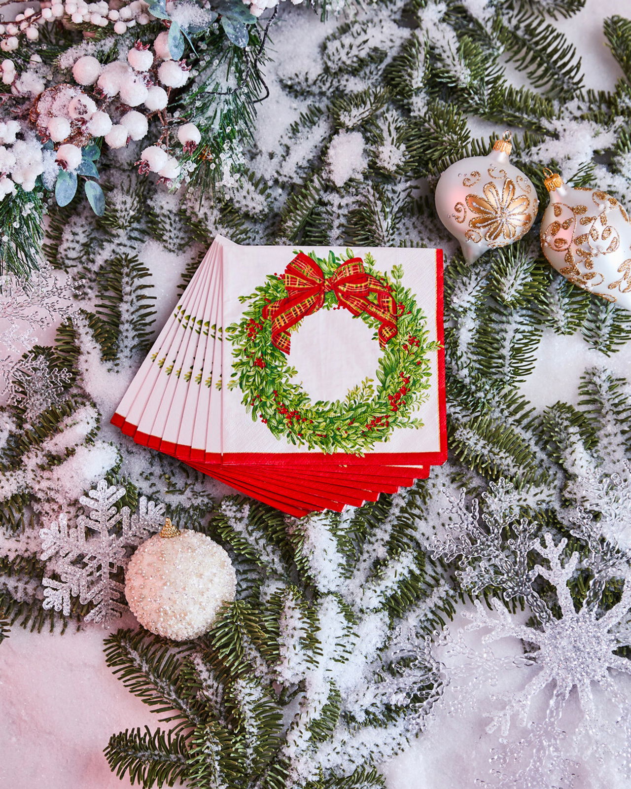 Bärkrans julservetter 20-pack