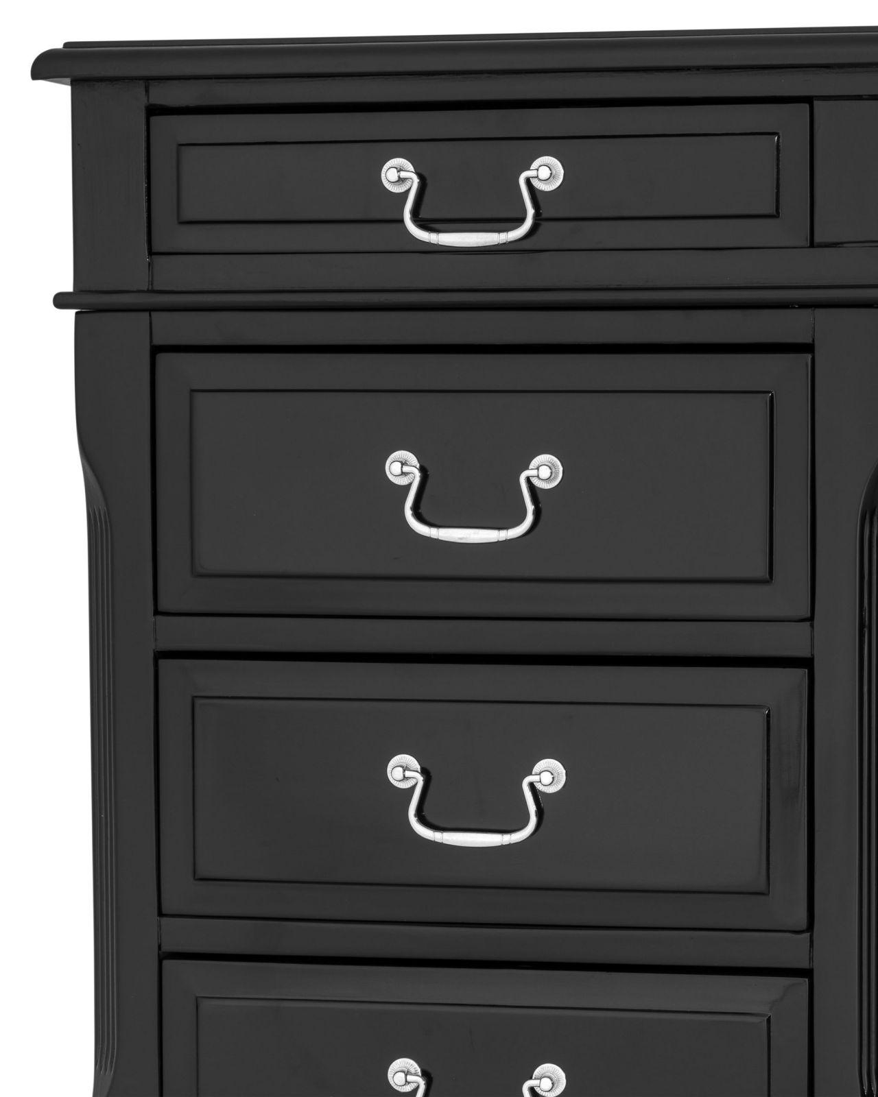 Desk british black finish OUTLET