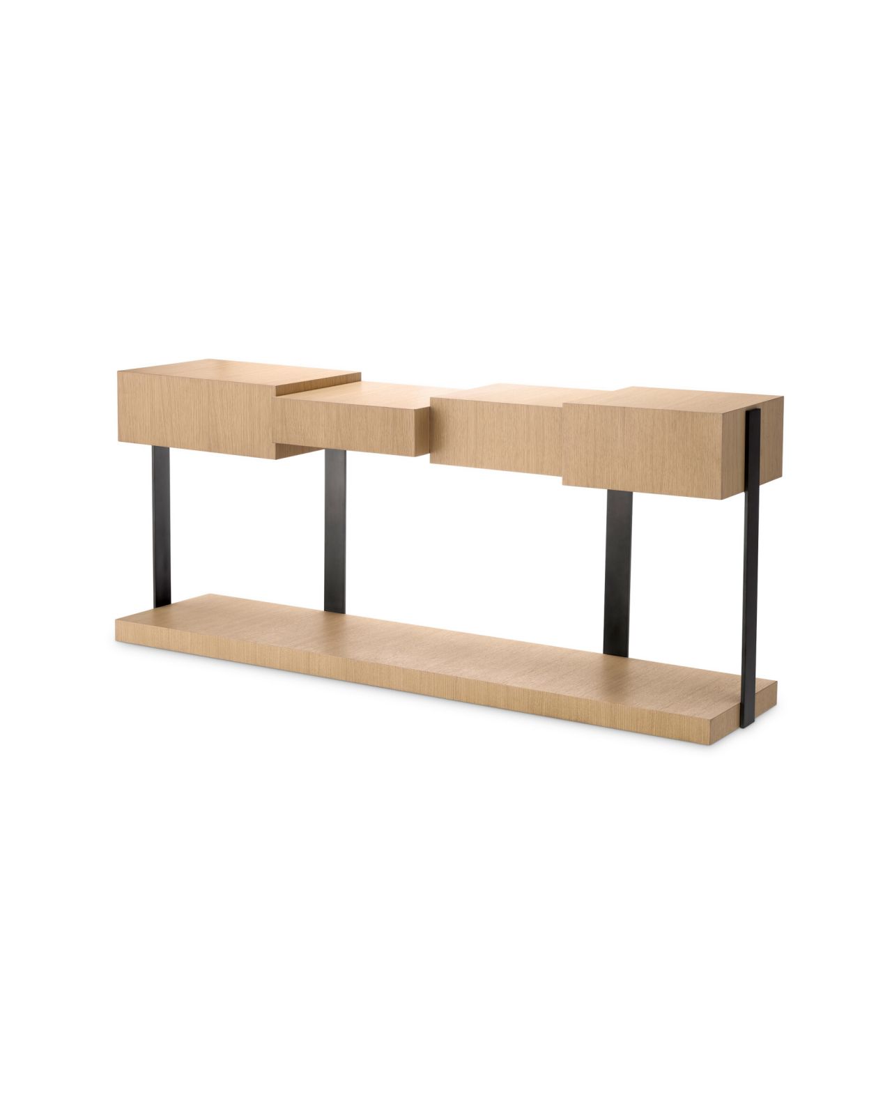 Nerone Console Table Natural Oak Veneer