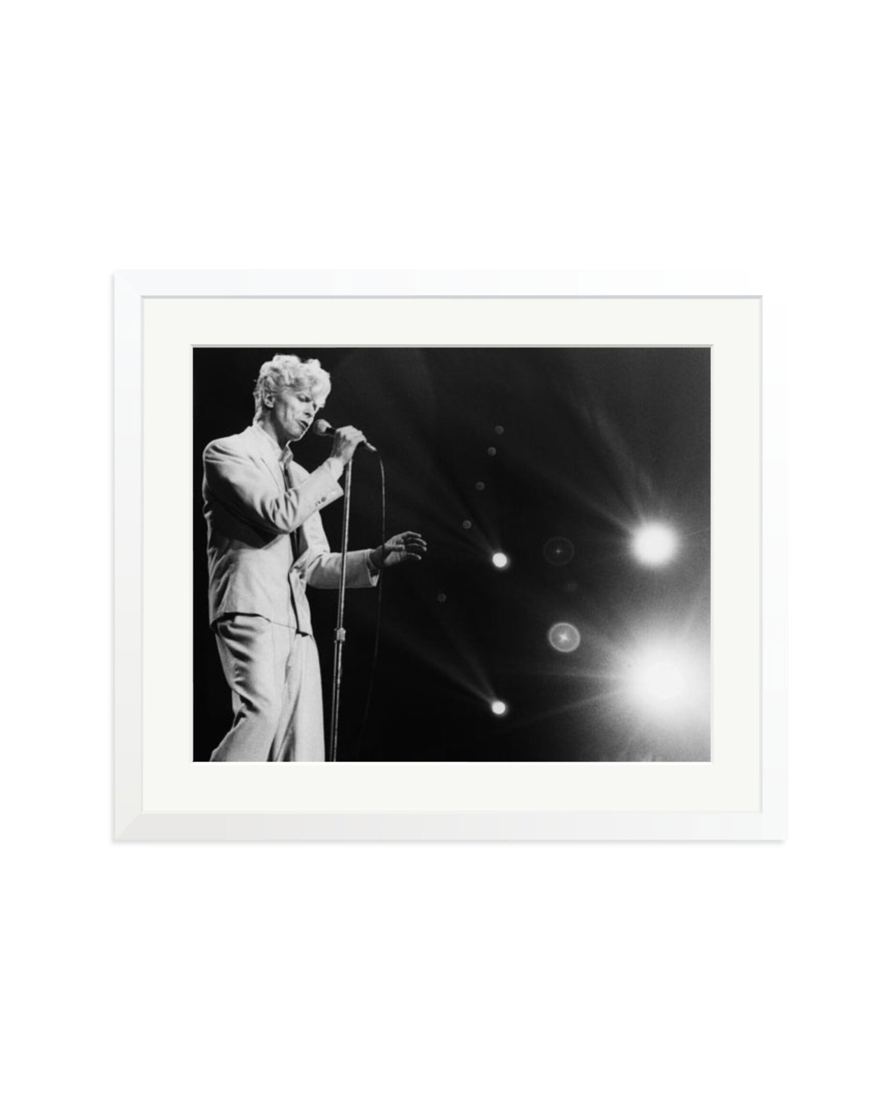 David Bowie 1983 White / Large