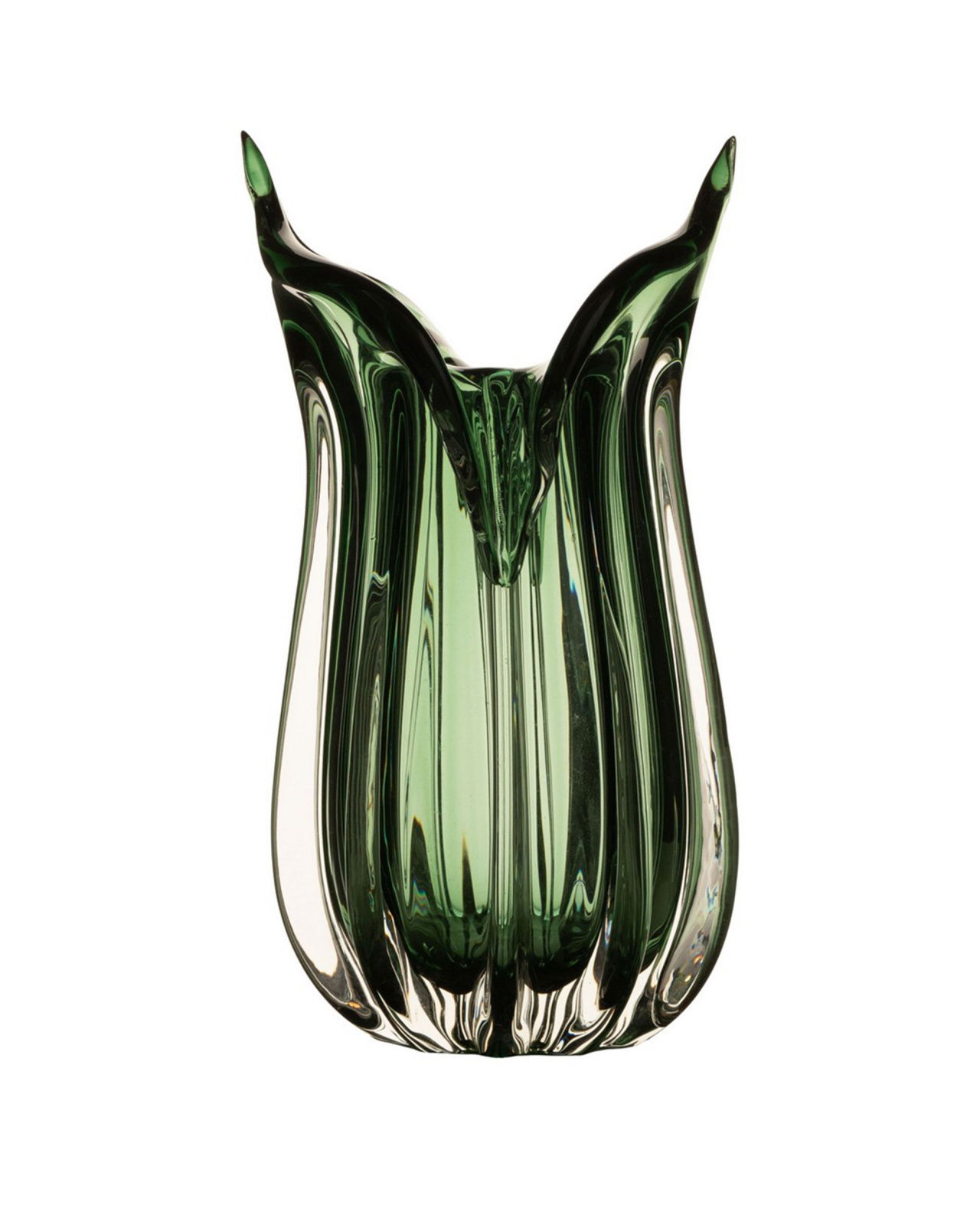 Westbury glazen vaas groen