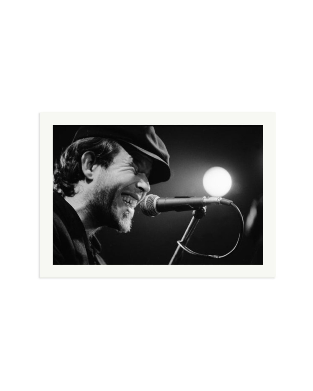 Tom Waits at the Cleveland Agora Club Print Only / XXL