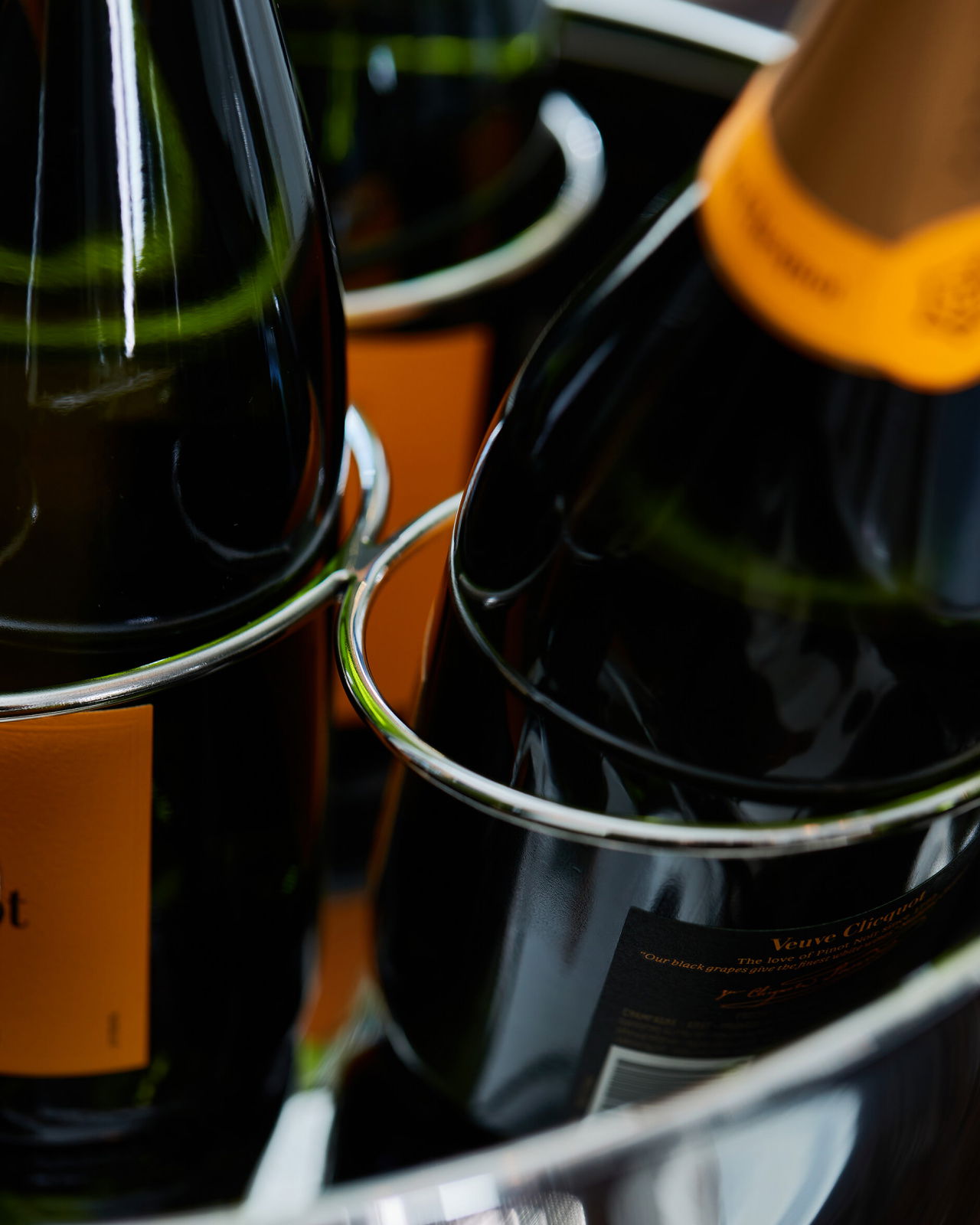 Crespa champagnekylare nickel