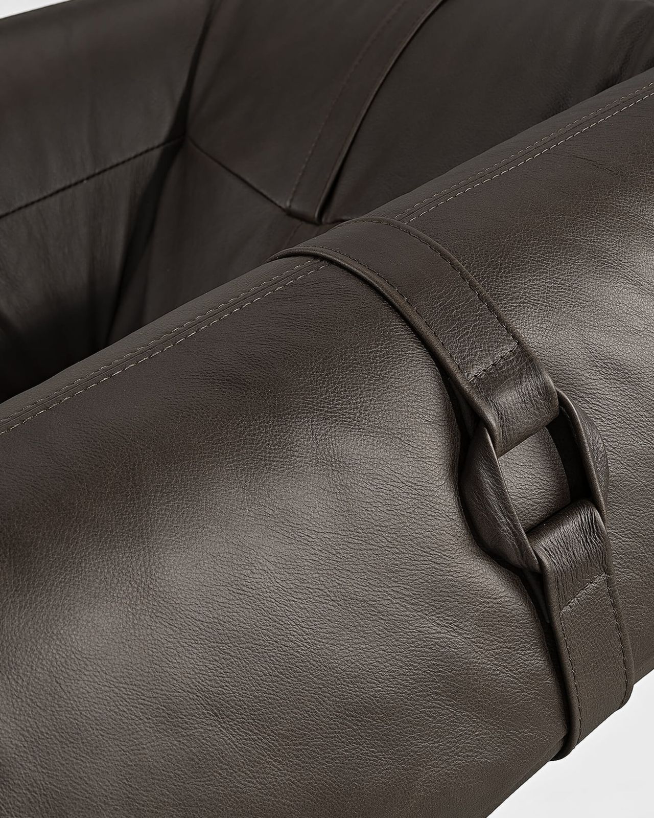 Lee Leather Armchair Espresso