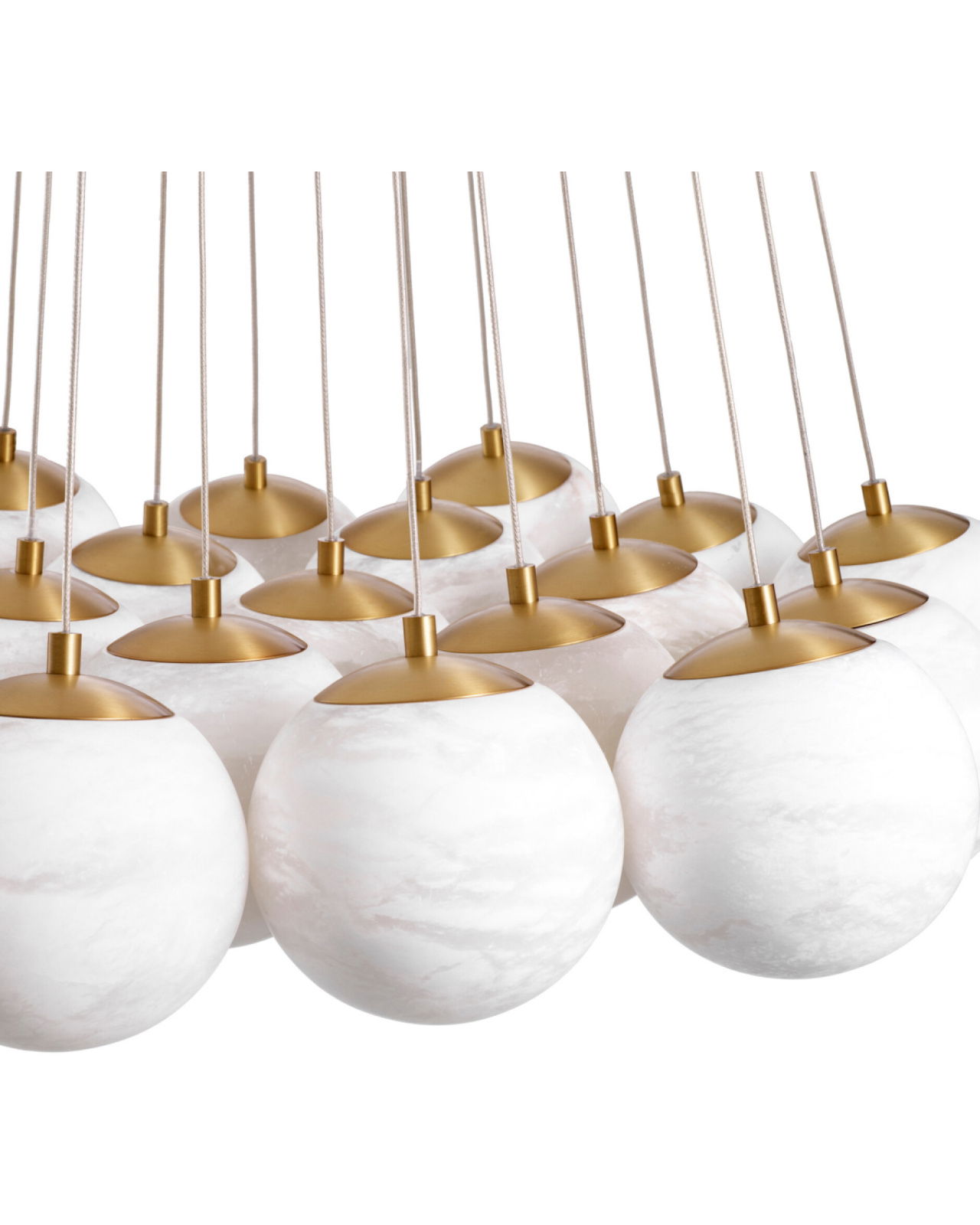 Sphinx taklampa alabaster