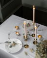 Veermakers Bluebell candlestick brass