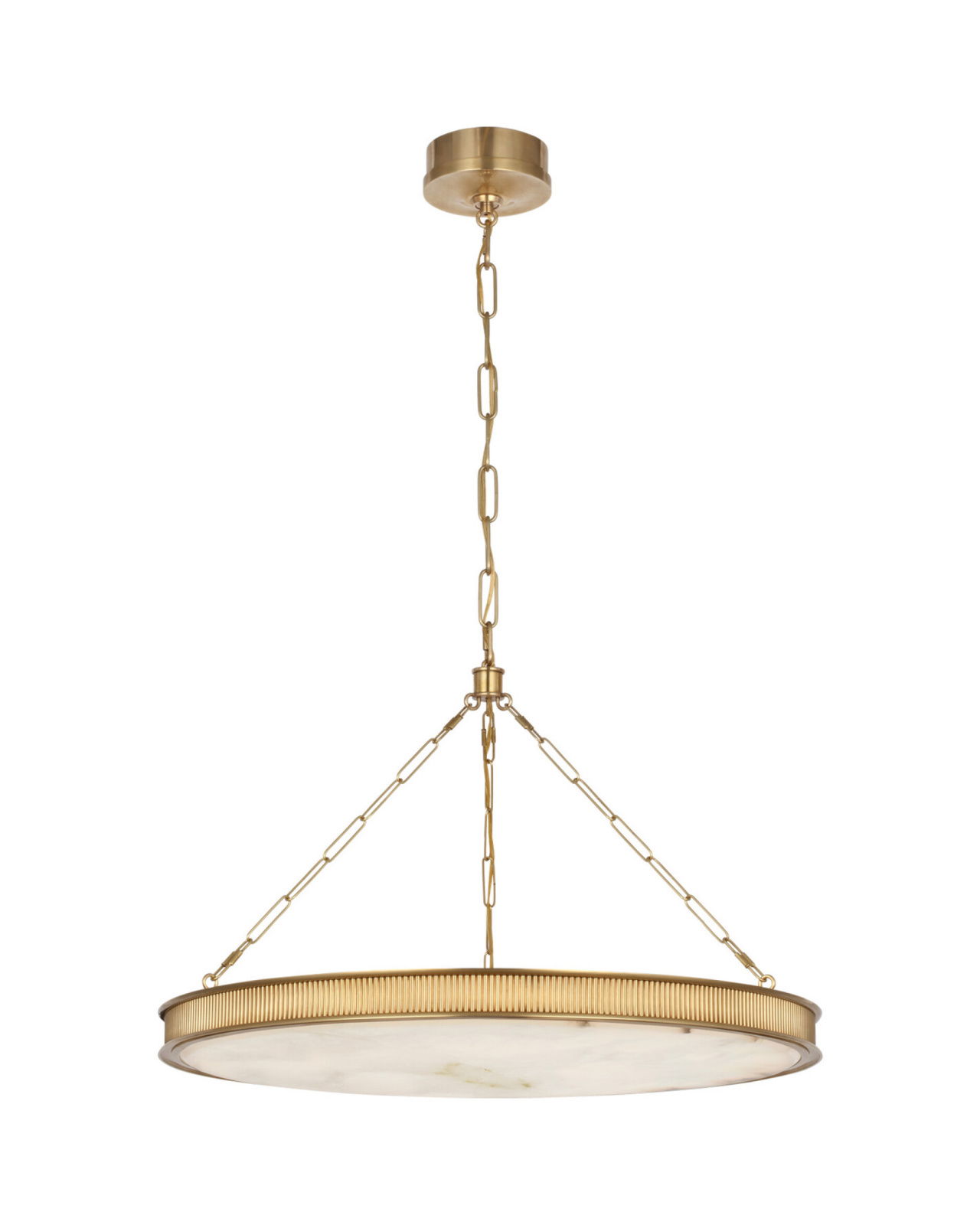 Matthew 30" Chandelier Brass