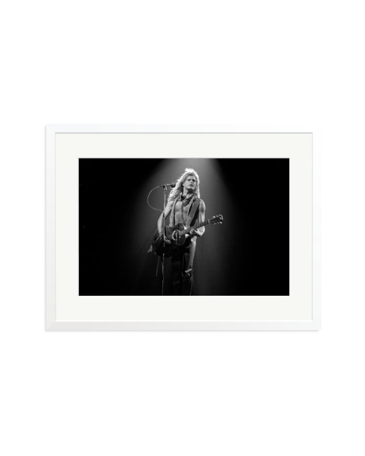 Van Halen White / XL