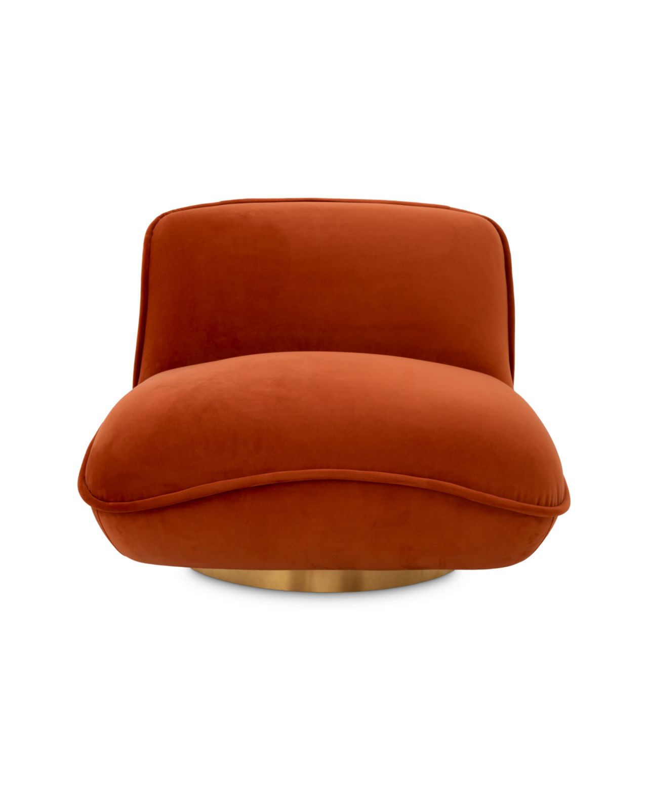 Relax lenestol savona orange velvet