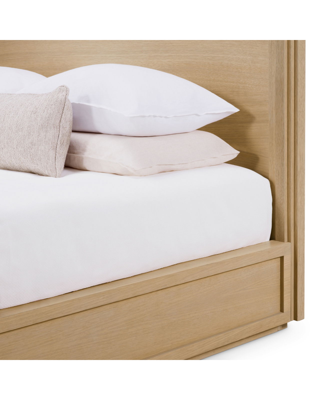 Tribeca himmelsäng natural oak veneer