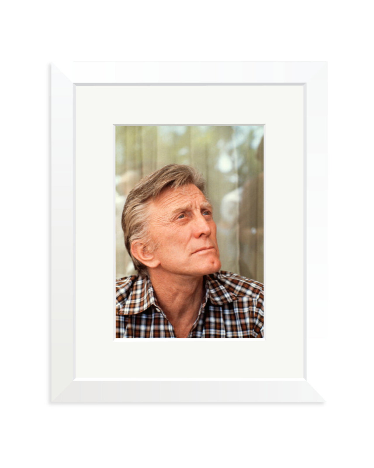 Kirk Douglas in Cannes White / Small