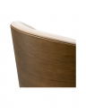 Camerota Bar Stool Sabino Beige/Walnut