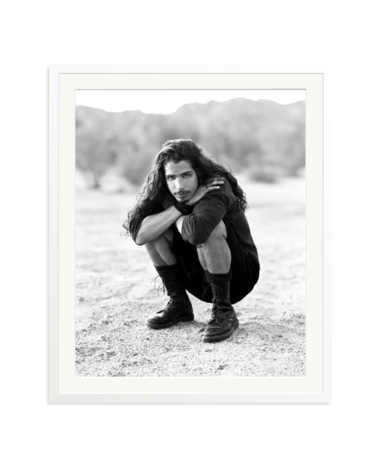 Chris Cornell White / XXL