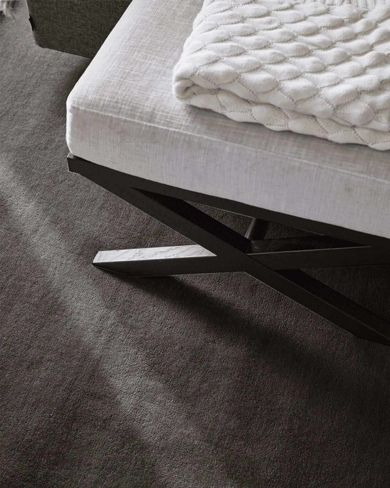 Solid teppich charcoal