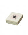 Box playing cards white