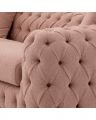 Piccadilly sofa bouclé vintage pink