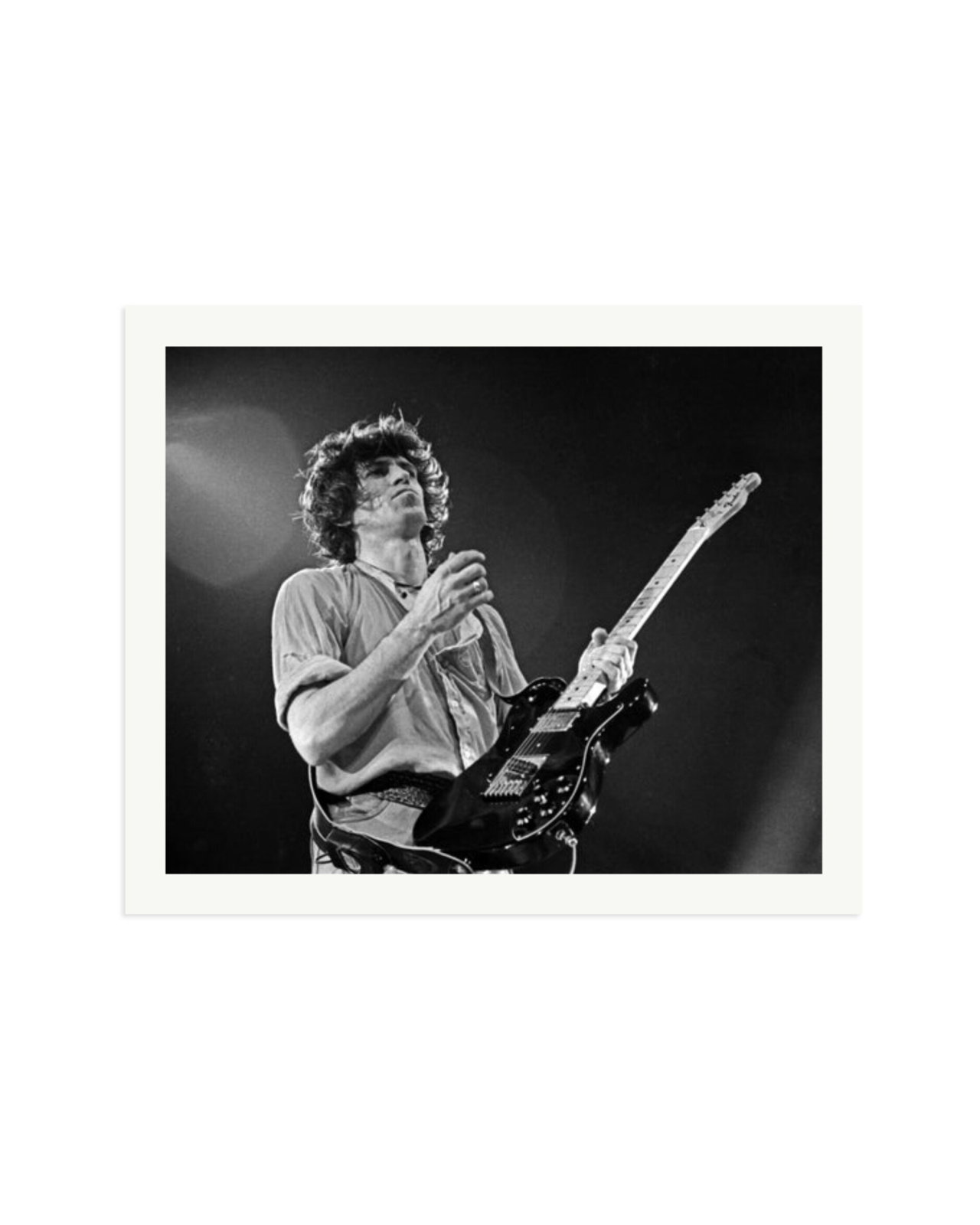 Richards, the New Barbarians Tour Print Only / XXL