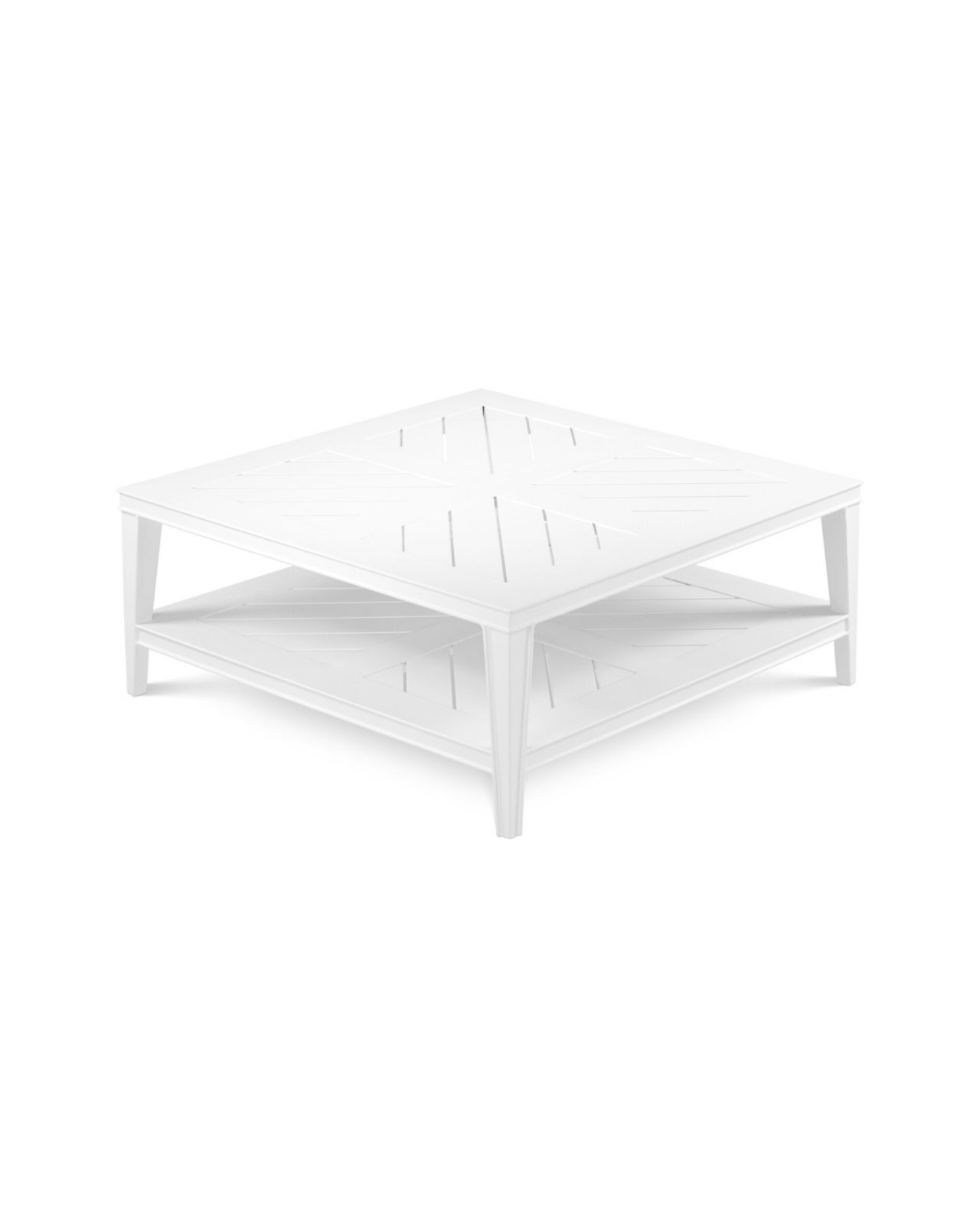 Bell Rive soffbord vit kvadrat