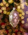 Clarimond Drop Bauble Champagne 8cm