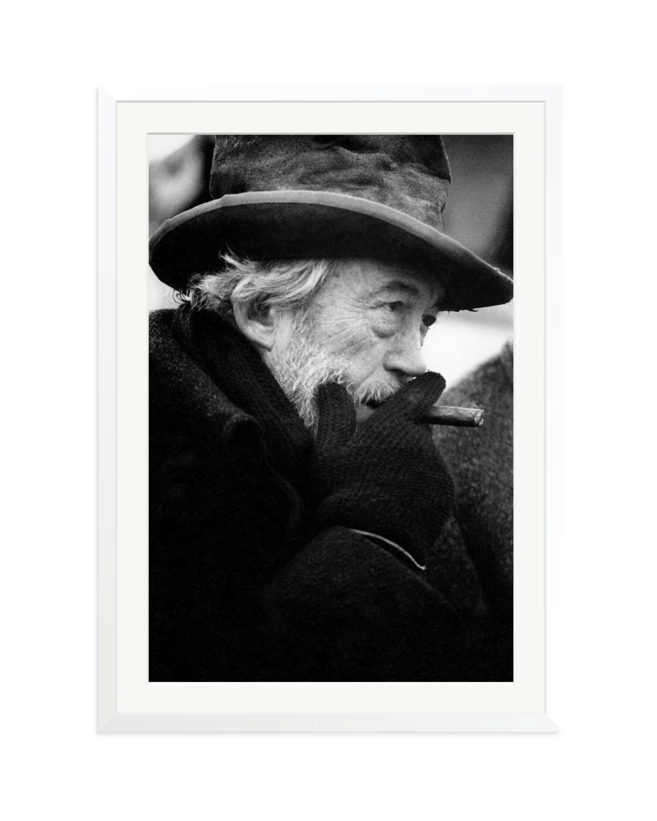 John Huston, 'Man in the Wilderness' White / XXL