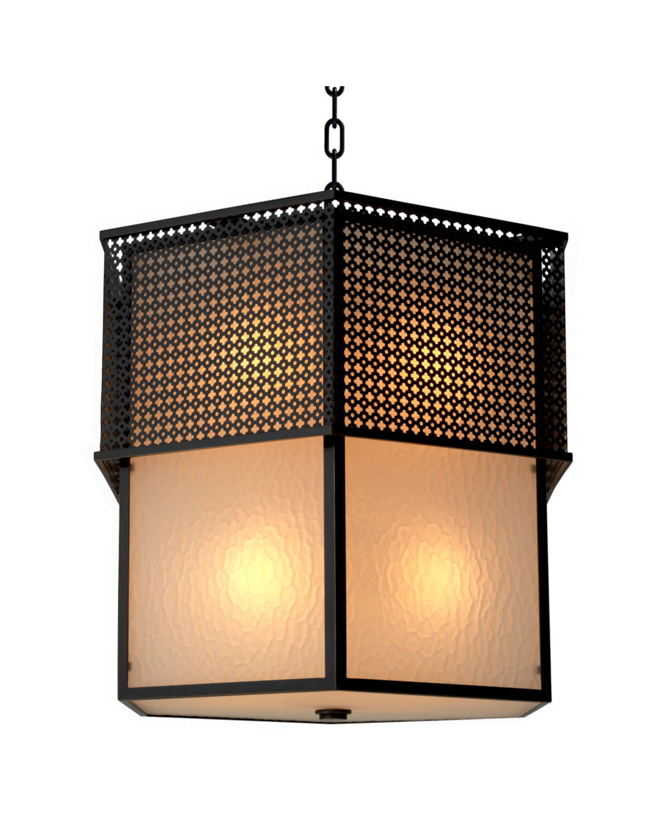 Minerva kroonluchter brons