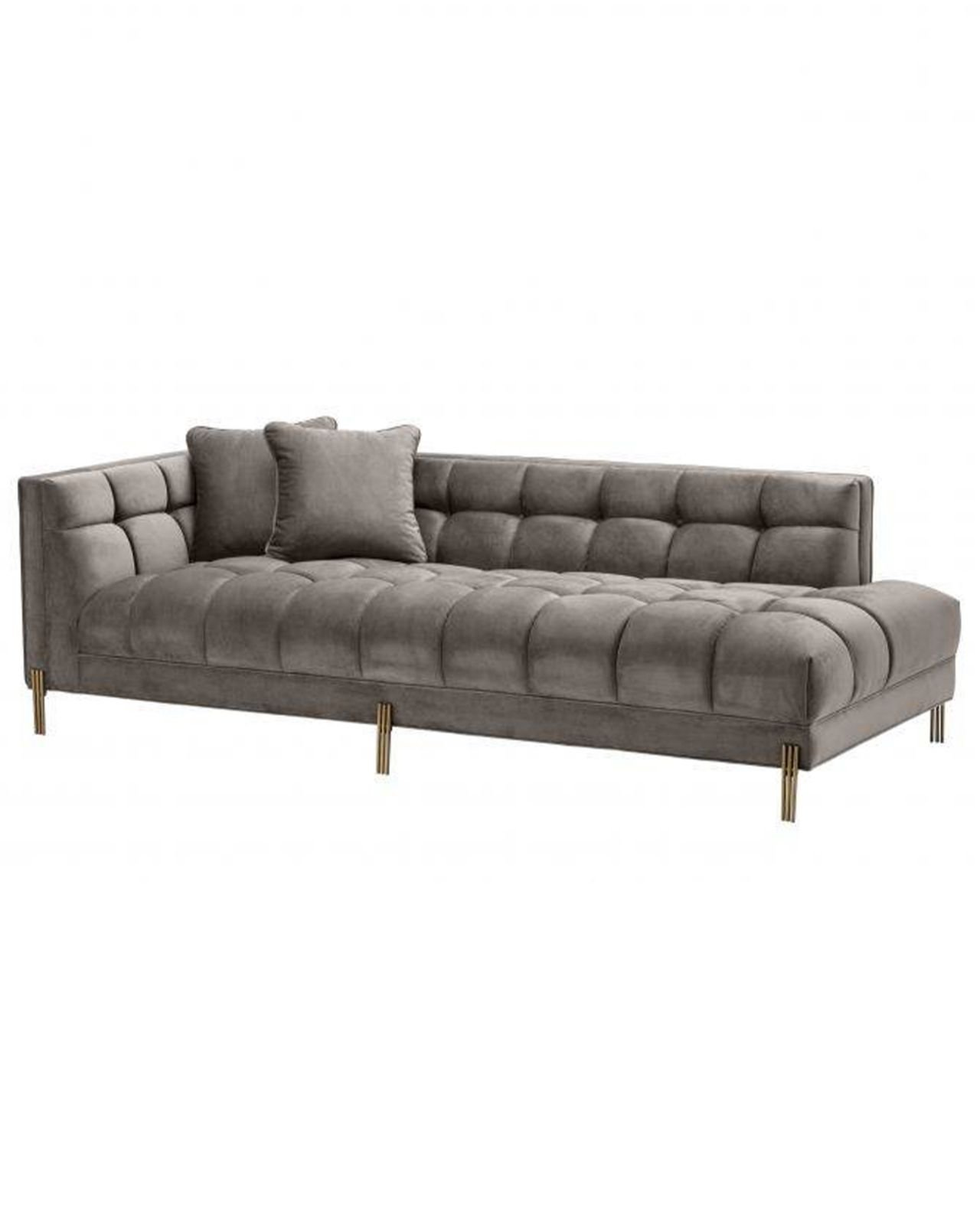 Sienna sofa savona grey venstre