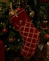 Regency Christmas Stocking Red