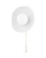 Bacia vegglampe antikk messing