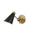 Signoret Task Sconce Brass/Black