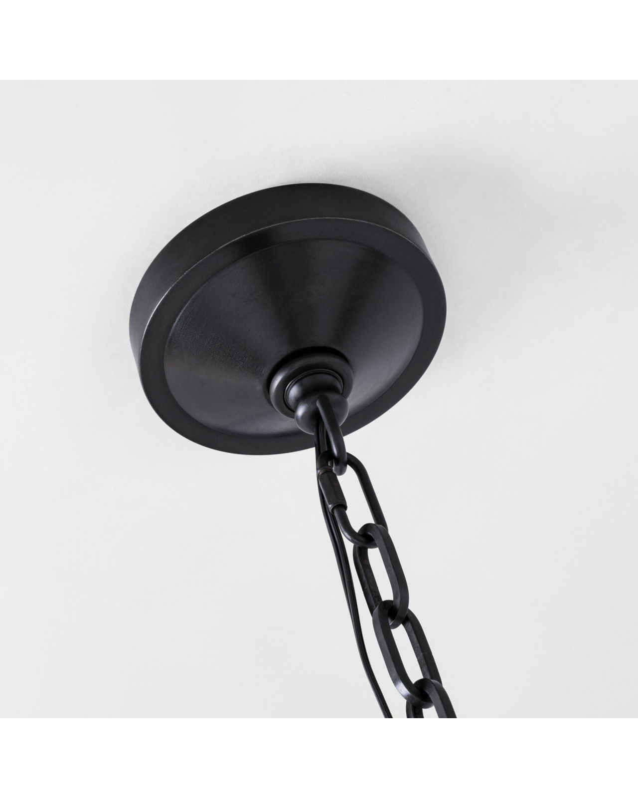 Darlana wrapped taklampa aged iron M