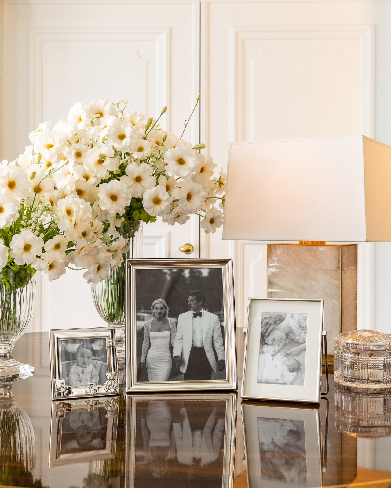 Teddy photo frame
