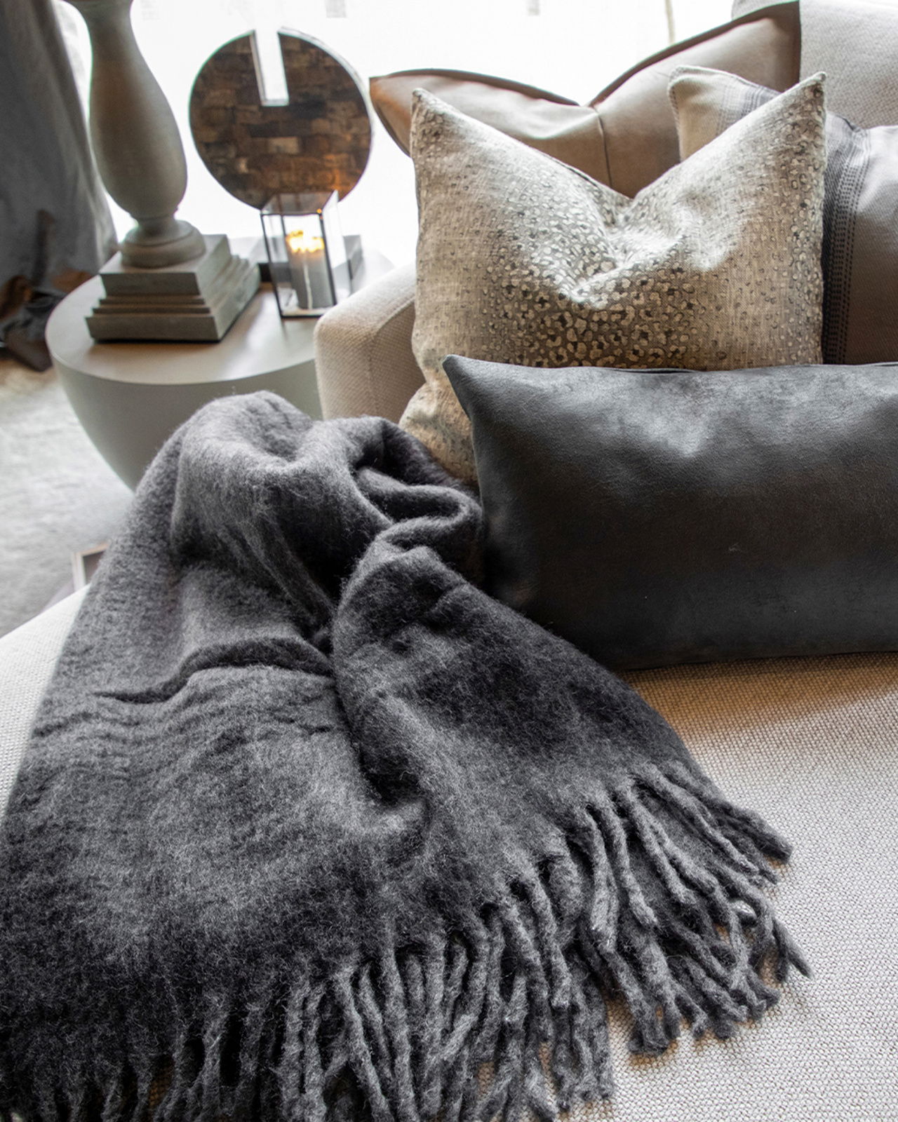 Splendid viltti harmaa/musta OUTLET