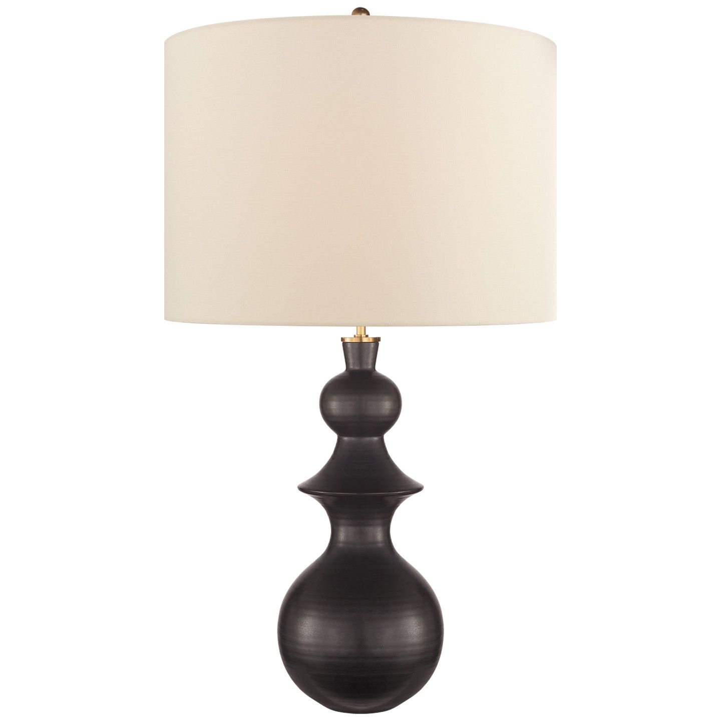 Saxon Large Table Lamp Metallic Black