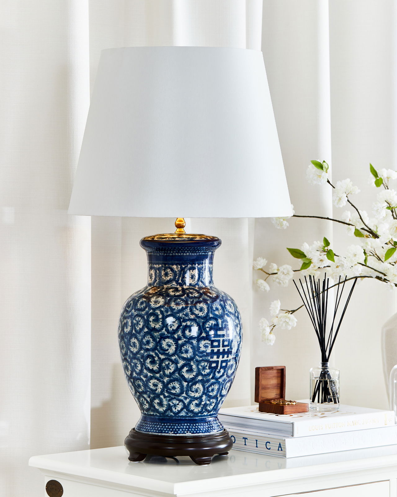 Ludlow lampskärm vit