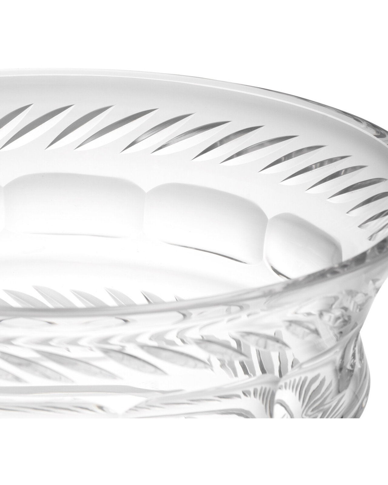 Gravon vase i klart glas