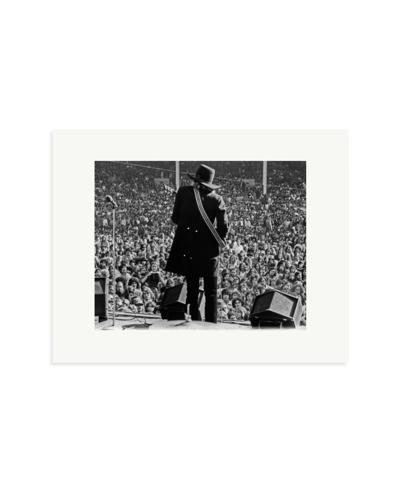 Joe Walsh at Cleveland Stadium Print Only / Small
