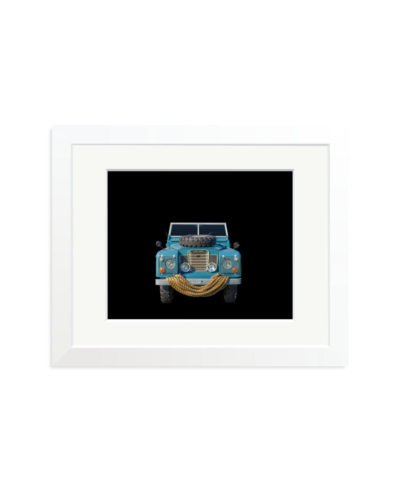 Land Rover Series III White / Small